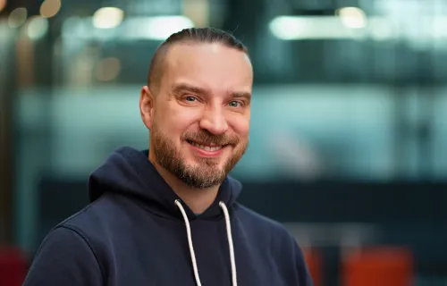 Antti Kajanus toimii teknisenä asiantuntijana Space & Geo -osaamiskeskuksessa